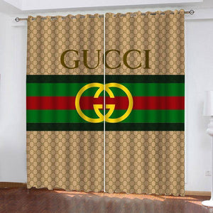 GG Curtain 1 / Size1 - W51xL62 inches Gucci Curtain Sets