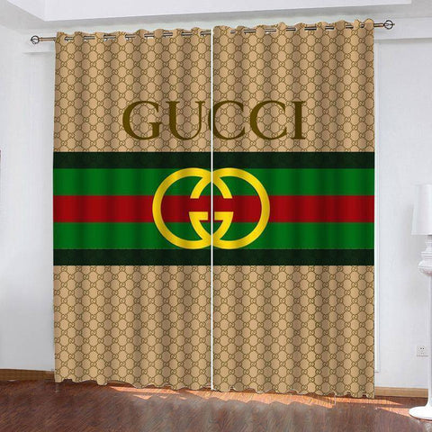 Image of GG Curtain 1 / Size1 - W51xL62 inches Gucci Curtain Sets