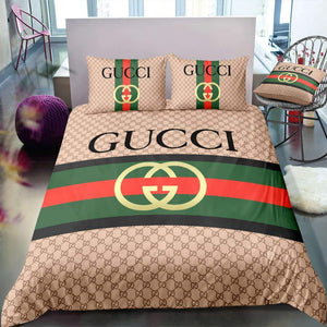 GG0 / US Full\Double GG0 Gucci Bed Set \ Duvet Cover Set
