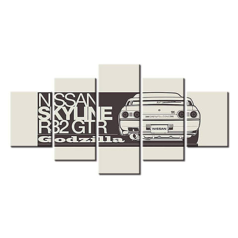Image of Size1 / Unframed R32 Nissan Skyline GT-R