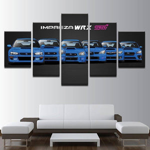 Subaru Impreza WRX STi Generations