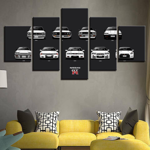 Image of Style1 / Size1 / Unframed Evolution of the GT-R UNCUT