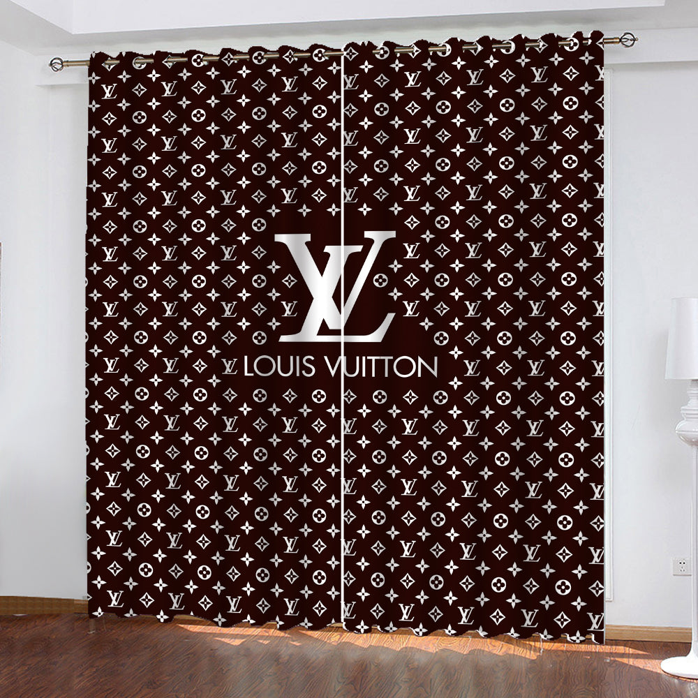 Louis Vuitton Shower Curtain Set 