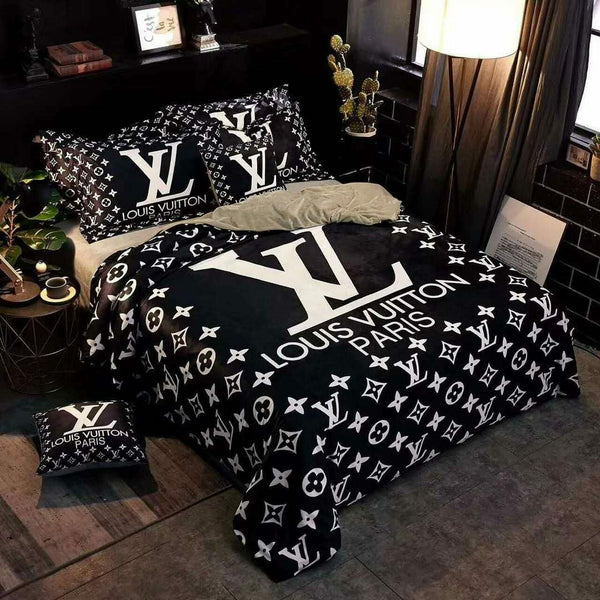 Louis Vuitton type 120 high-end bedding set duvet cover - DNstyles