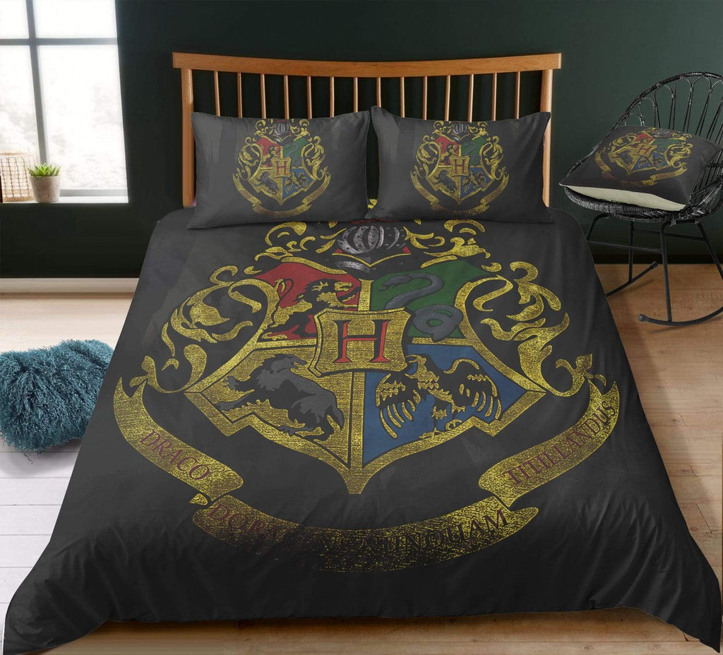 Hogwarts2 / Twin 3 Piece Set Harry Potter House Bedding Duvet Cover Sets