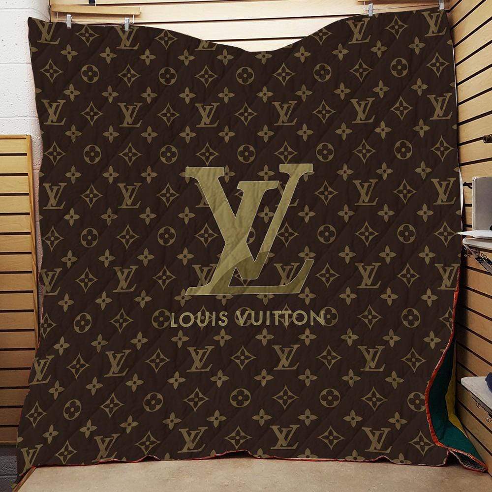 LV3 LOUIS VUITTON CUSTOM BEDDING SET #1 (DUVET COVER & PILLOWCASES)
