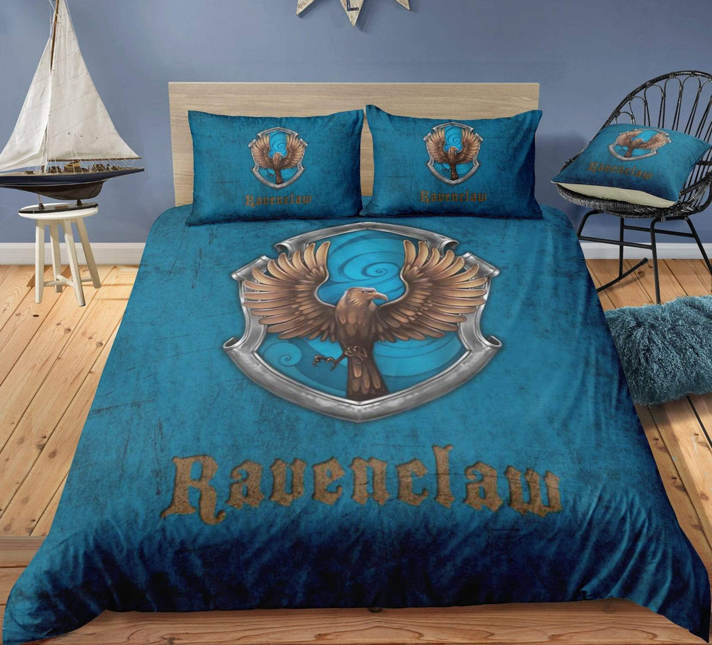 Raven1 / Twin 3 Piece Set Harry Potter House Bedding Duvet Cover Sets