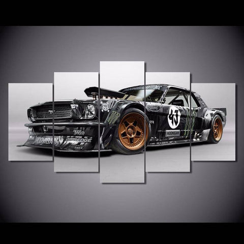 Size1 / Unframed Ken Block Hoonigan Ford Mustang ‘Hoonicorn’