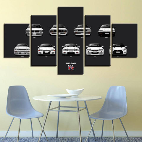 Image of Style1 / Size1 / Unframed Evolution of the GT-R UNCUT