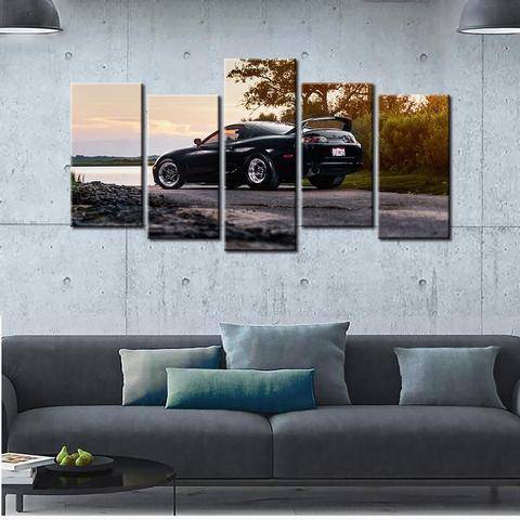 Image of Style1 / Size1 / Unframed Toyota Supra 2JZ MKIV